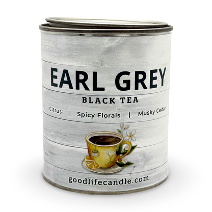 Earl Grey Black Tea Scented Candle
