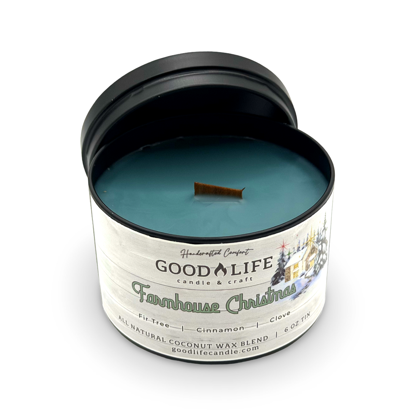 Farmhouse Christmas Scented Candle