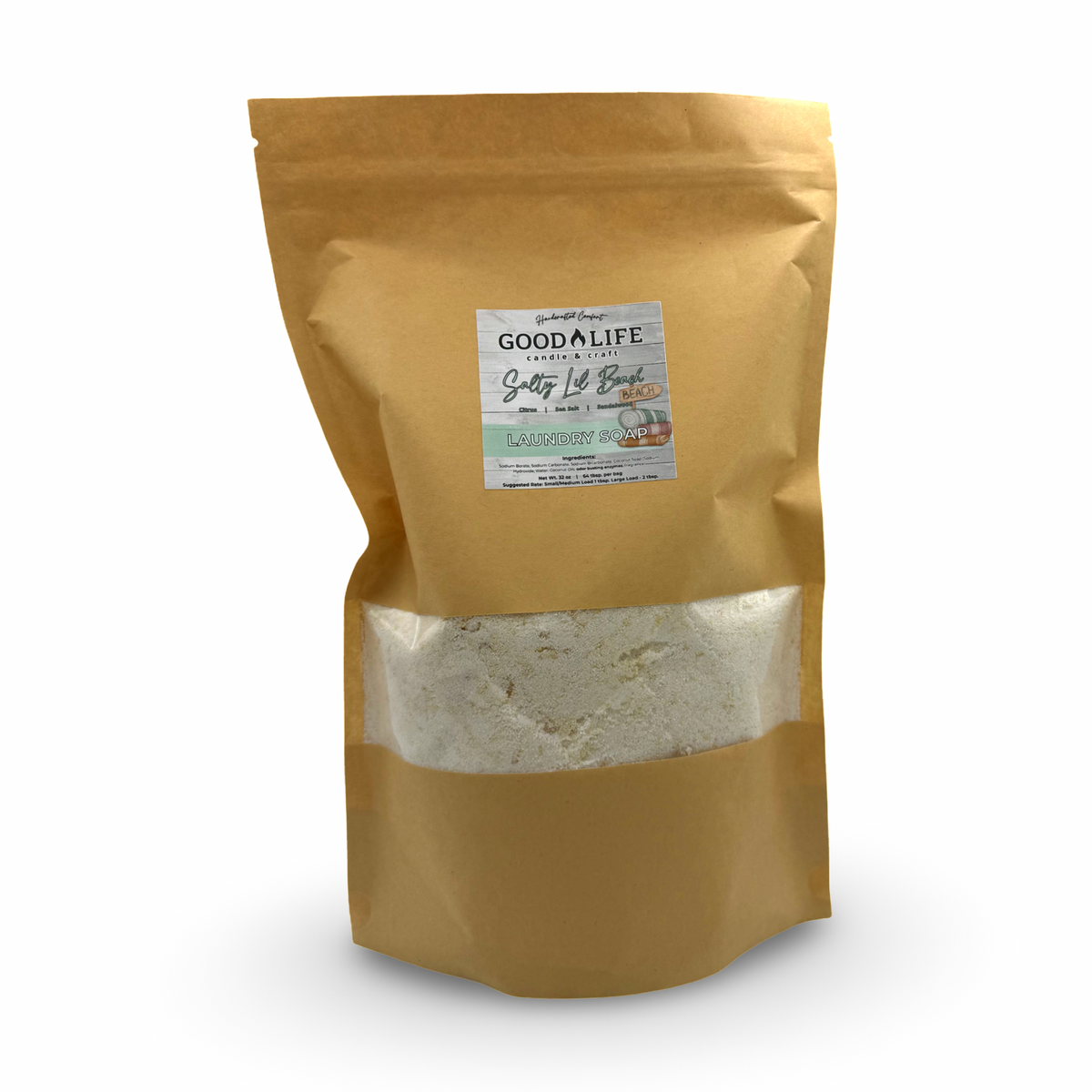 Good Life Laundry Soap | Natural Enzyme-Powered Formula | Good Life Candle & Craft