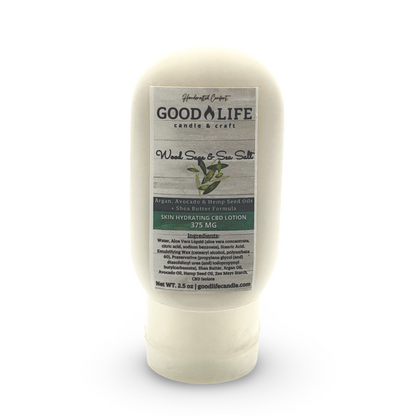 Wood Sage & Sea Salt Scented Lotion