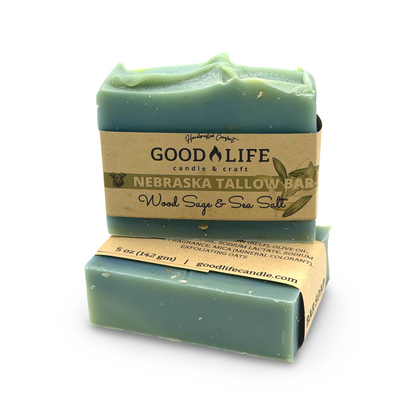 Wood Sage & Sea Salt Bar Soap