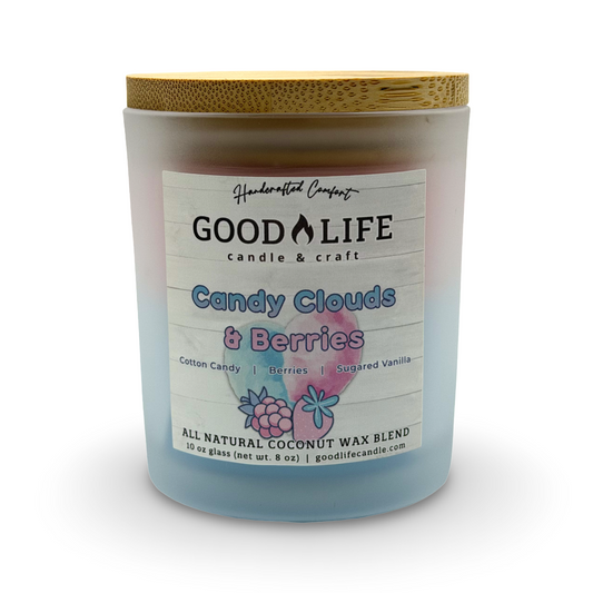 Candy Clouds and Berries Scented Candle