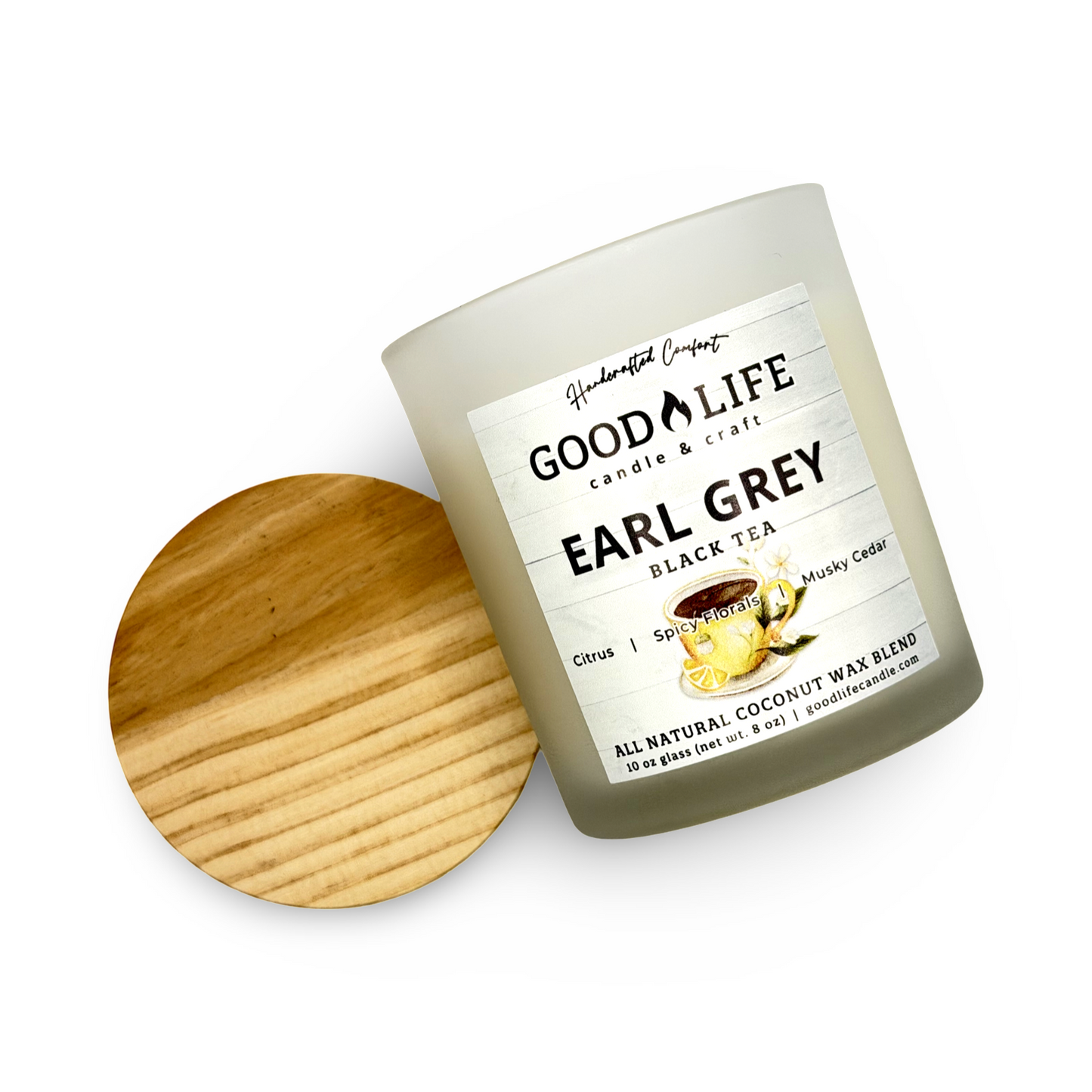 Earl Grey Black Tea Scented Candle