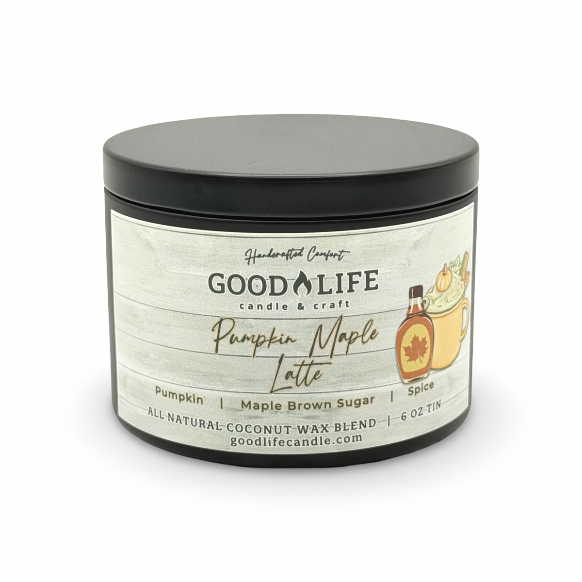 Pumpkin Maple Latte Scented Candle