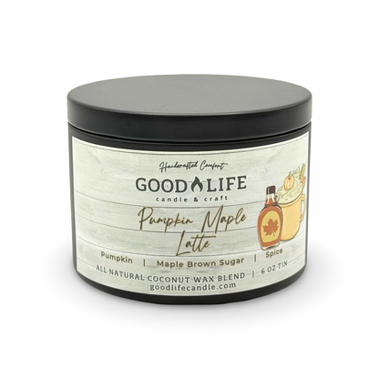 Pumpkin Maple Latte Scented Candle