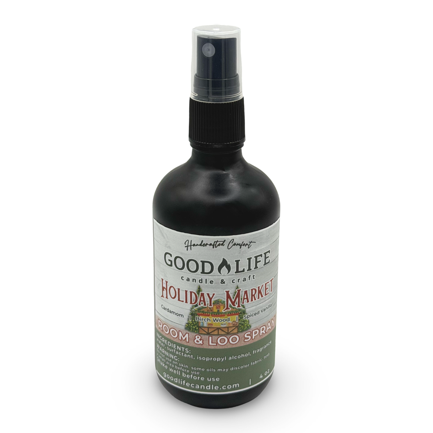 Holiday Market Room & Loo Spray - 4 oz