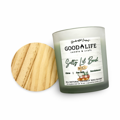 Salty Lil' Beach Scented Candle