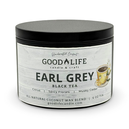 Earl Grey Black Tea Scented Candle