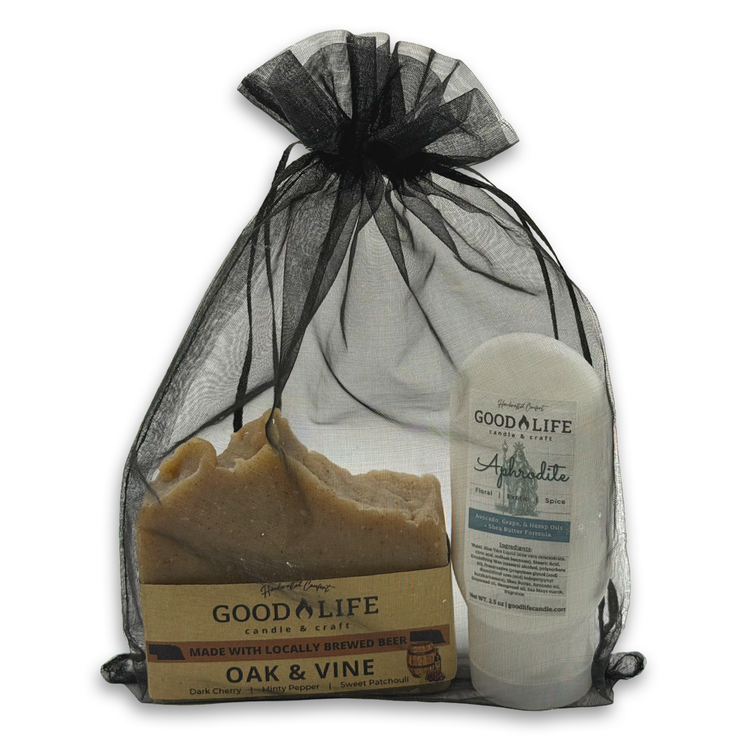 Bar Soap & Travel Lotion Set