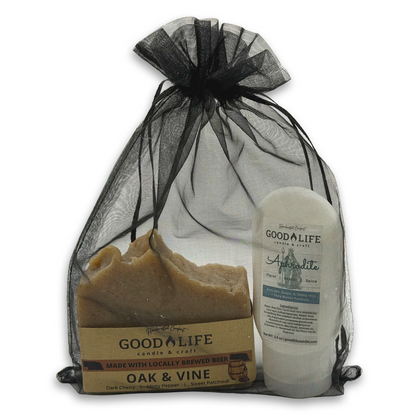 Bar Soap & Travel Lotion Set