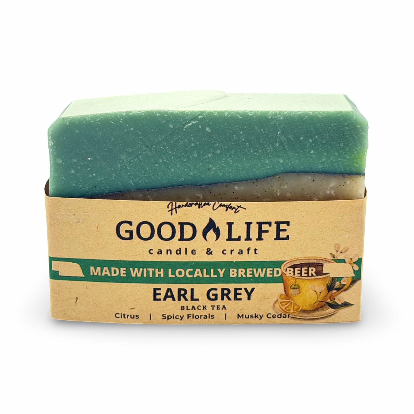 Earl Grey Black Tea Bar Soap