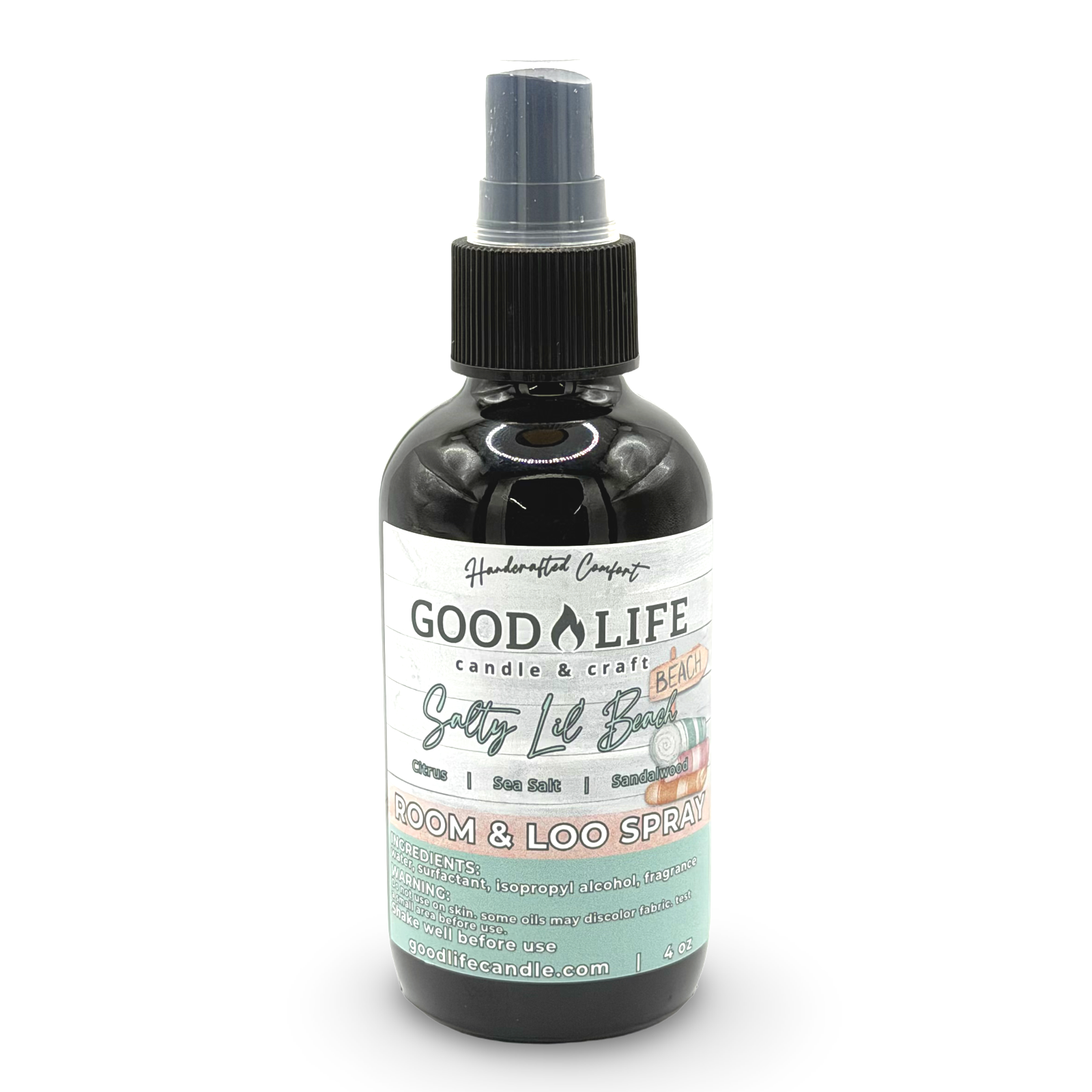 Salty Lil' Beach Room & Loo Spray – Good Life Candle & Craft