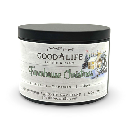 Farmhouse Christmas Scented Candle