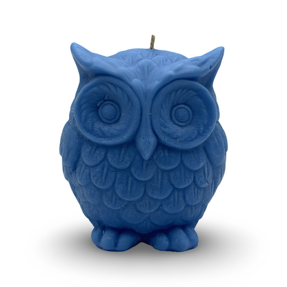 Owl Pillar Candle