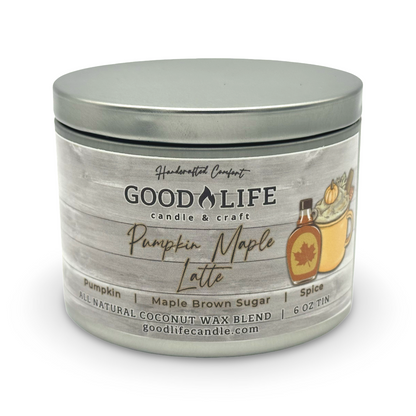 Pumpkin Maple Latte Scented Candle