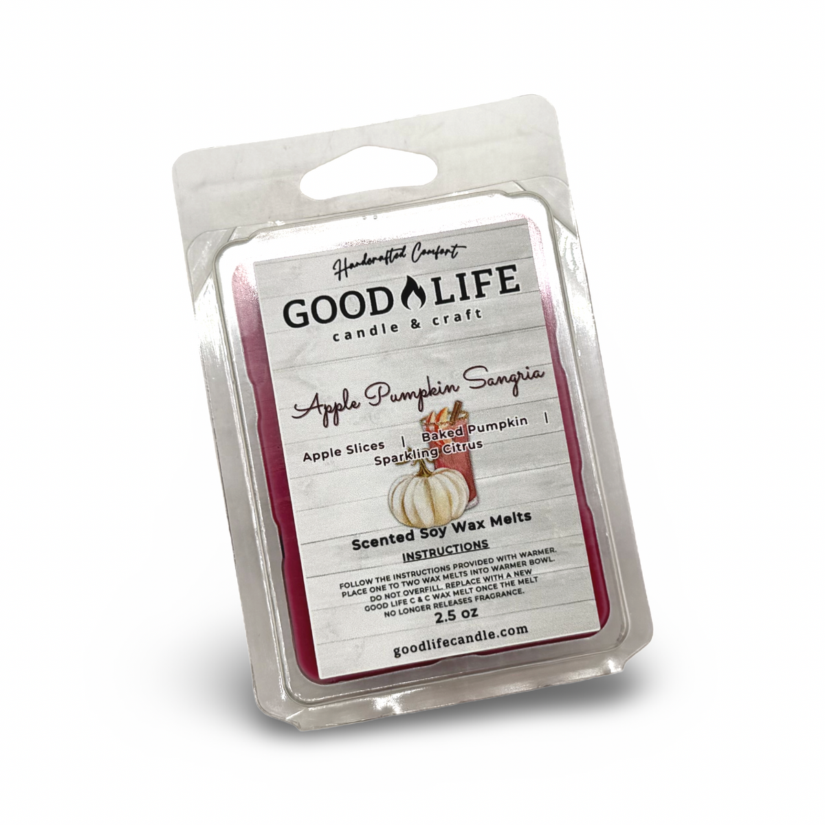 Apple Pumpkin Sangria Scented Wax Melts