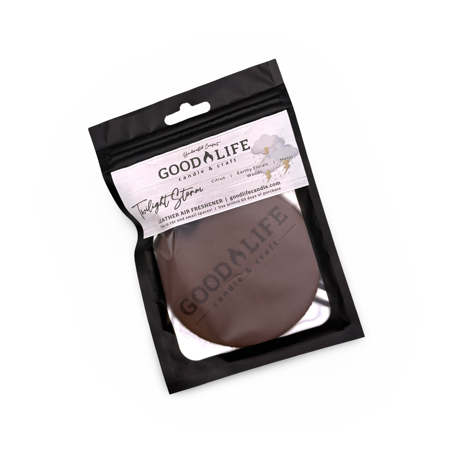 Twilight Storm Scented Leather Air Freshener