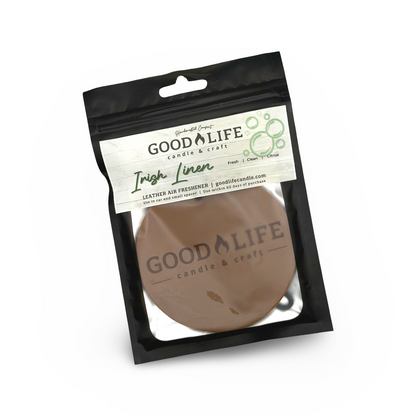 Irish Linen Leather Air Freshener