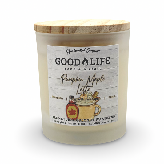 Pumpkin Maple Latte Scented Candle