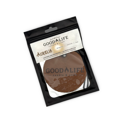 Aurelia Scented Leather Air Freshener