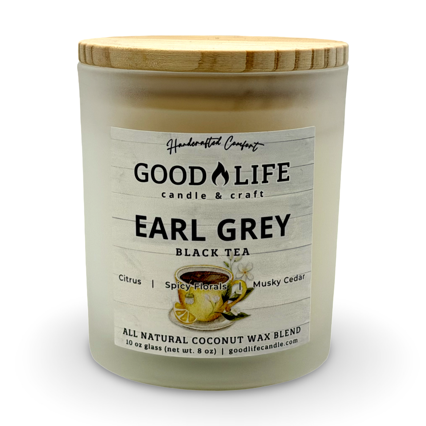 Earl Grey Black Tea Scented Candle