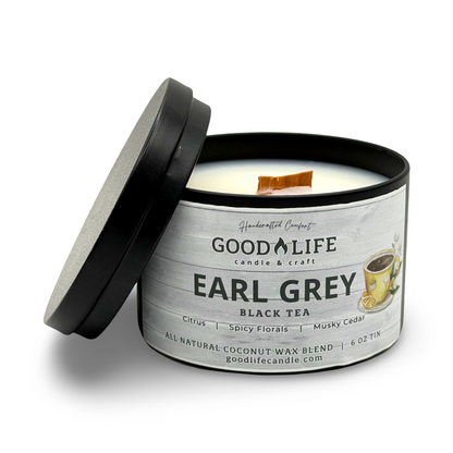 Earl Grey Black Tea Scented Candle