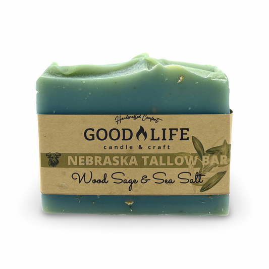 Wood Sage & Sea Salt Bar Soap