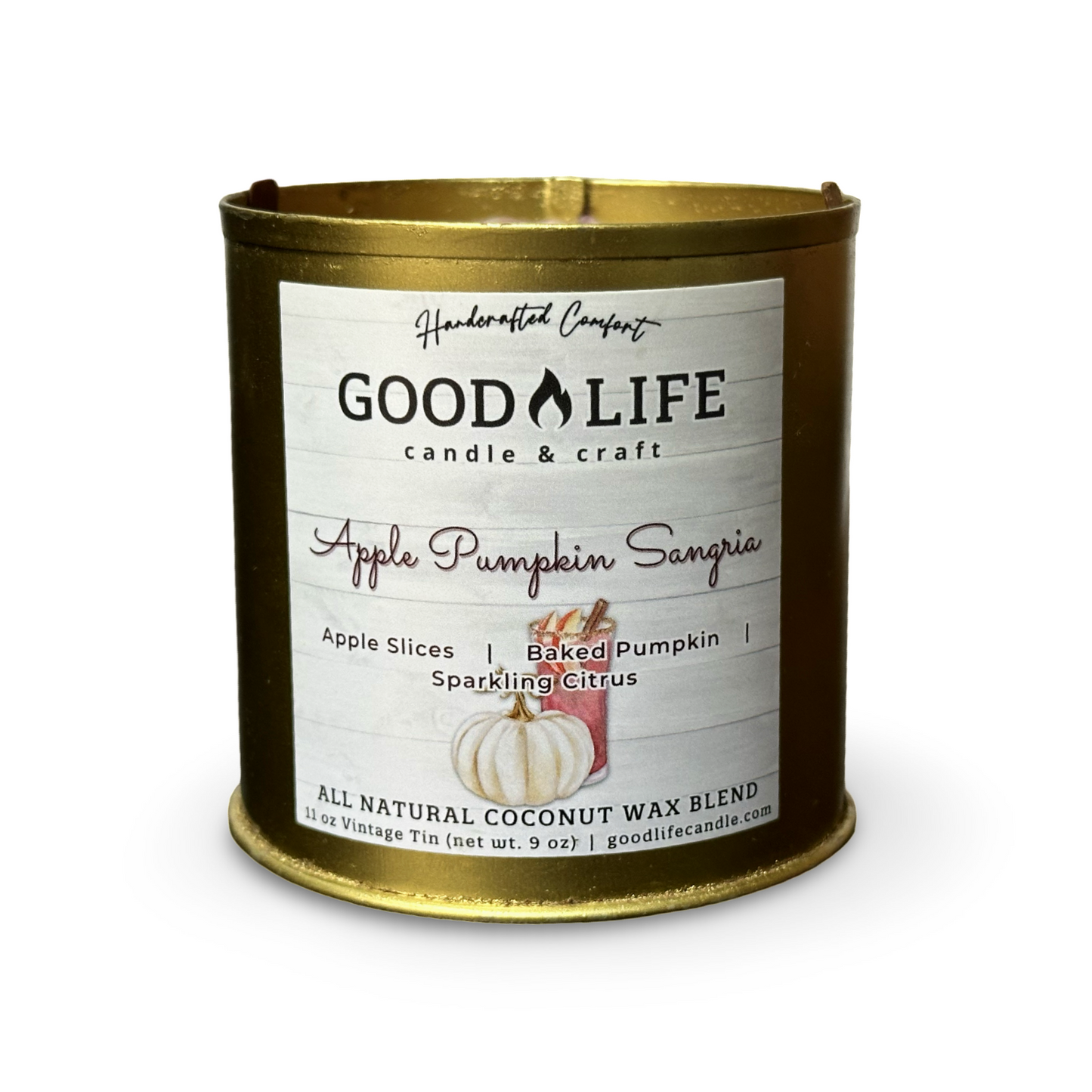 Apple Pumpkin Sangria Scented Candle