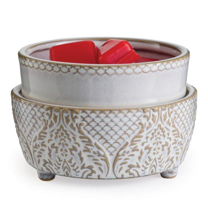 Vintage White 2-In-1 Classic Fragrance Wax Warmer