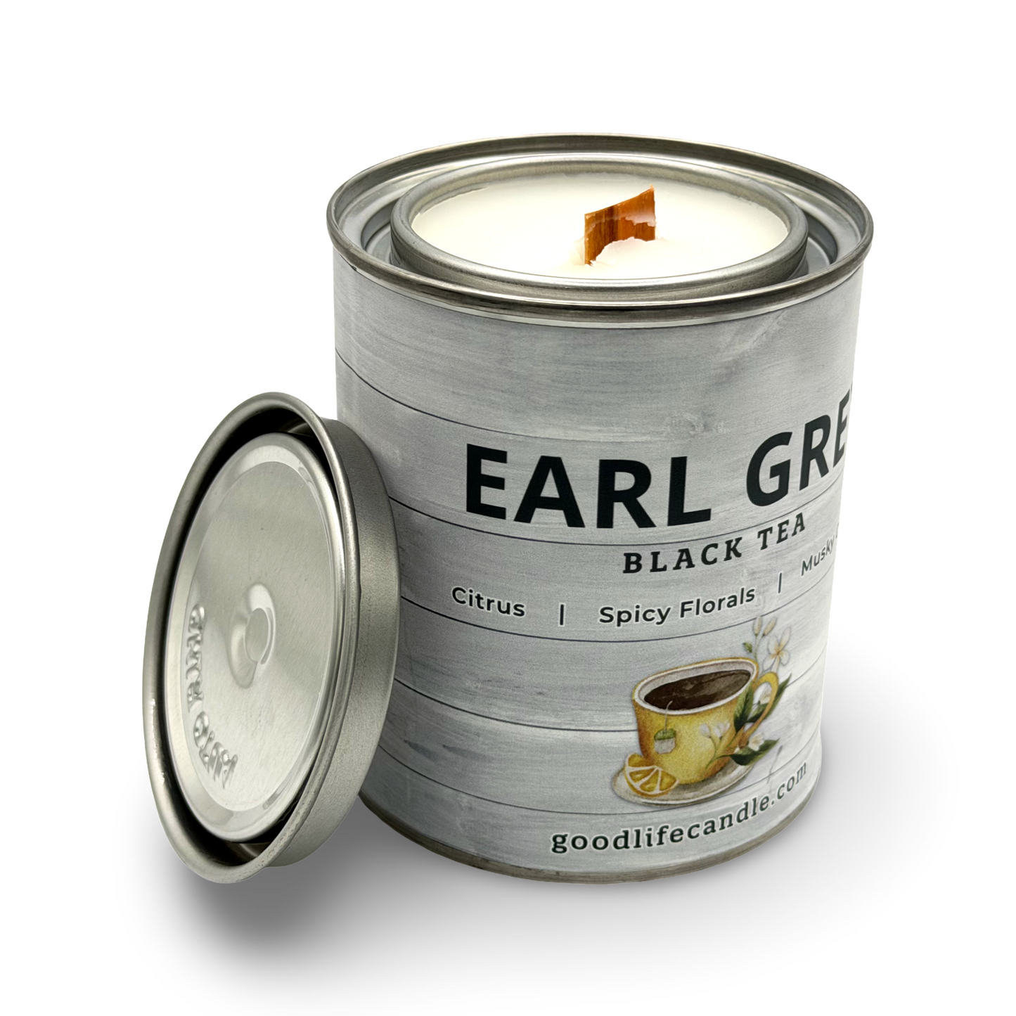 Earl Grey Black Tea Scented Candle