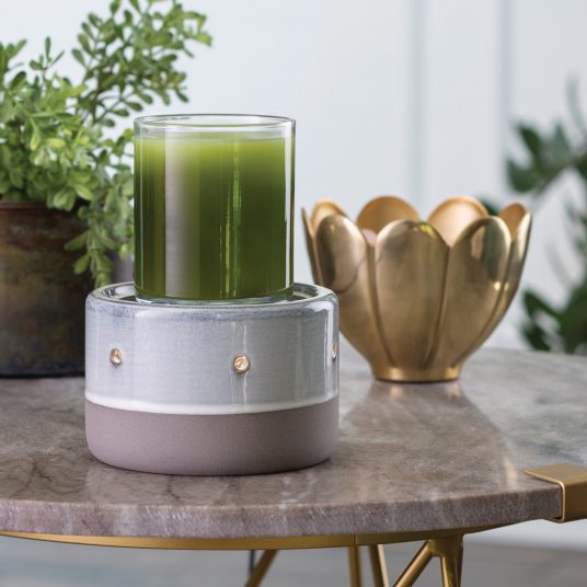 Green Ombre 2-in-1 Wax/Candle Warmer – The Canary's Nest Candle Company