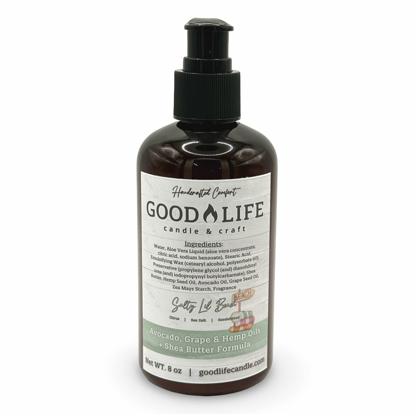 Salty Lil' Beach Scented Lotion