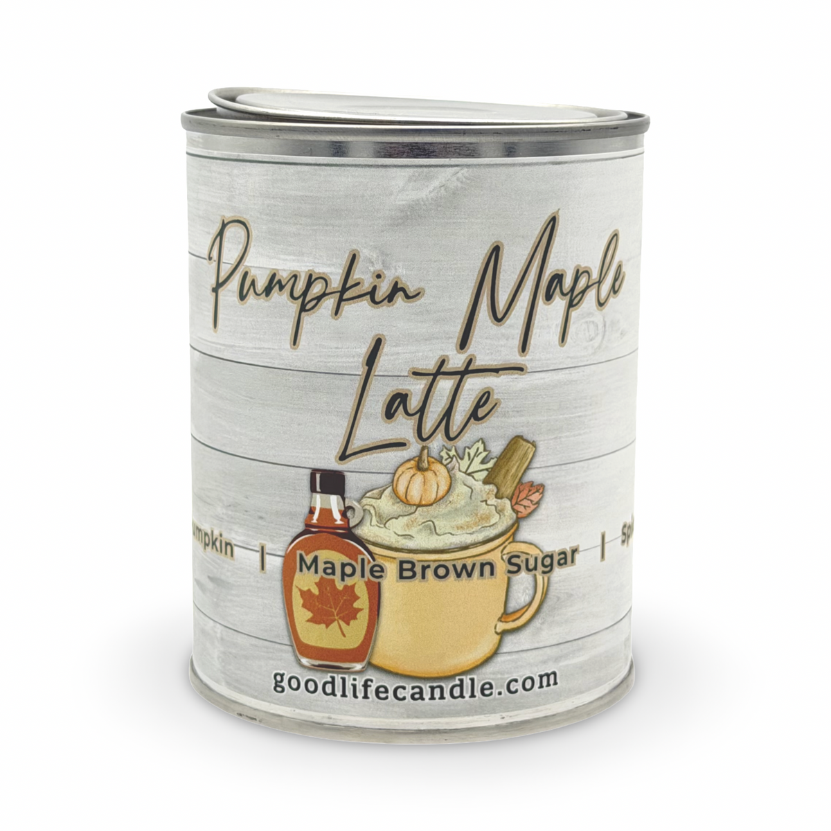 Pumpkin Maple Latte Scented Candle