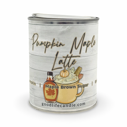 Pumpkin Maple Latte Scented Candle