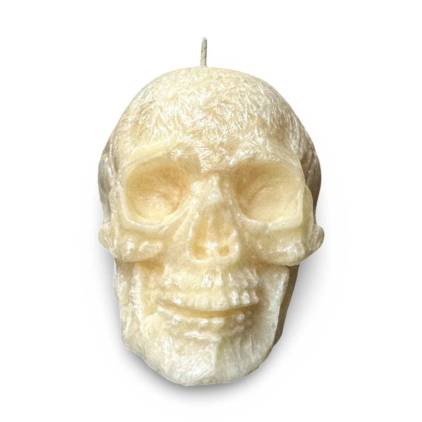 Spooky Skull Candle