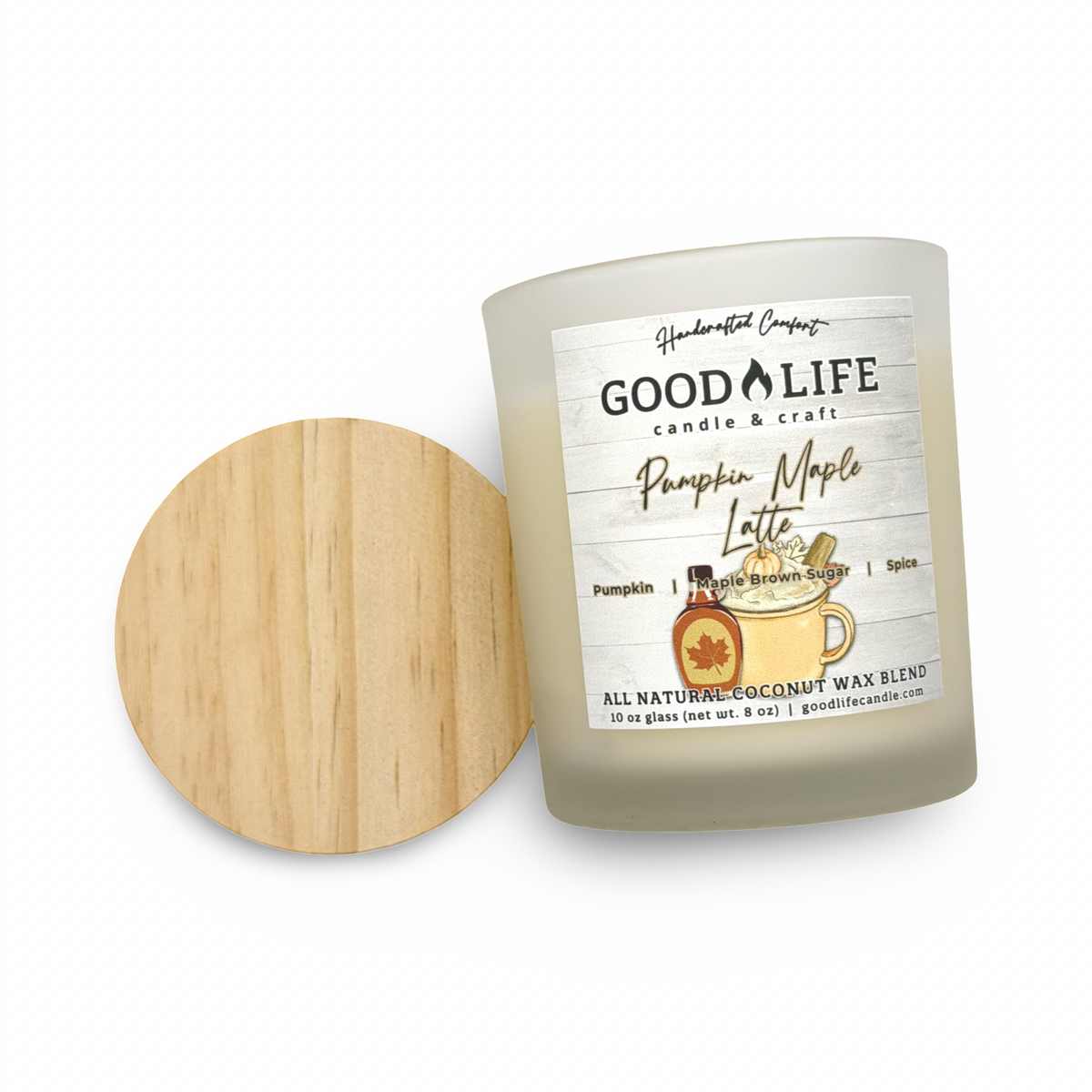 Pumpkin Maple Latte Scented Candle