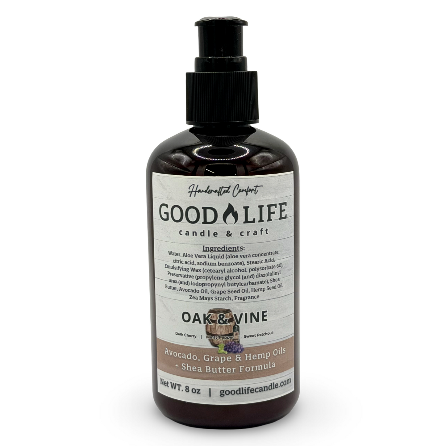 Oak & Vine Scented Lotion