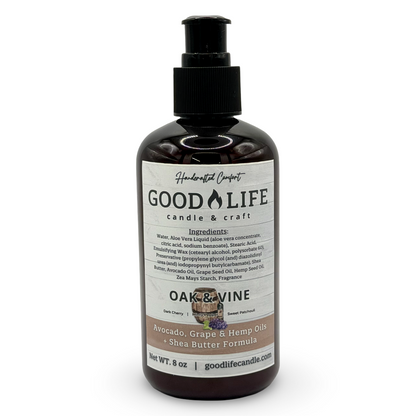 Oak & Vine Scented Lotion
