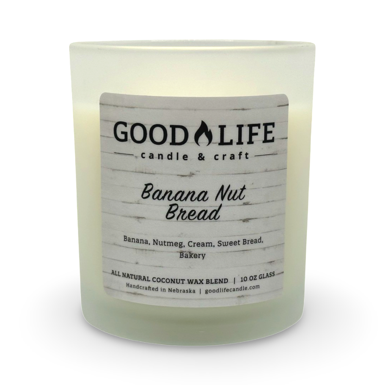Good Life Candle & Craft Banana Nut Bread 10 oz 4