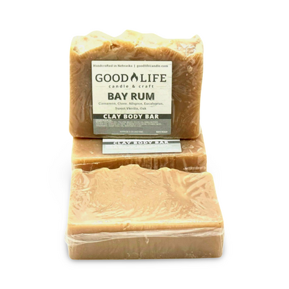 Good Life Candle & Craft Bay Rum Soap Bar2