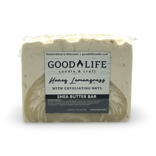 Honey Lemongrass with Exfoliating Oats Bar Soap