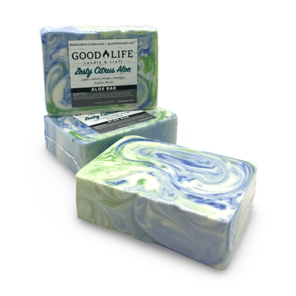 Zesty Citrus Aloe Vegan Bar Soap