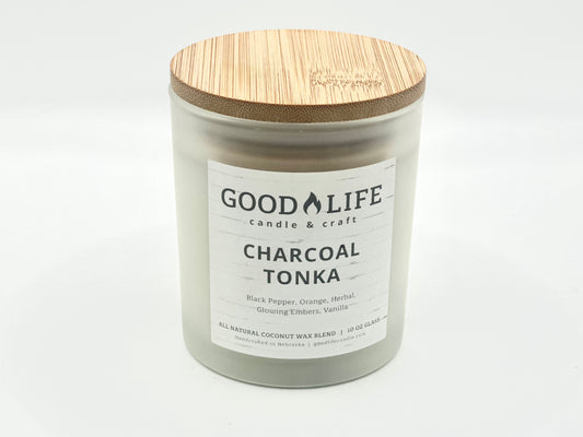 Charcoal Tonka Scented Candle
