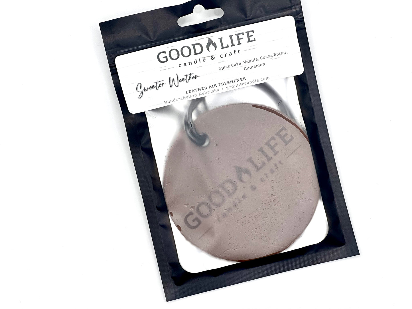 Sweater Weather Scented Leather Air Freshener