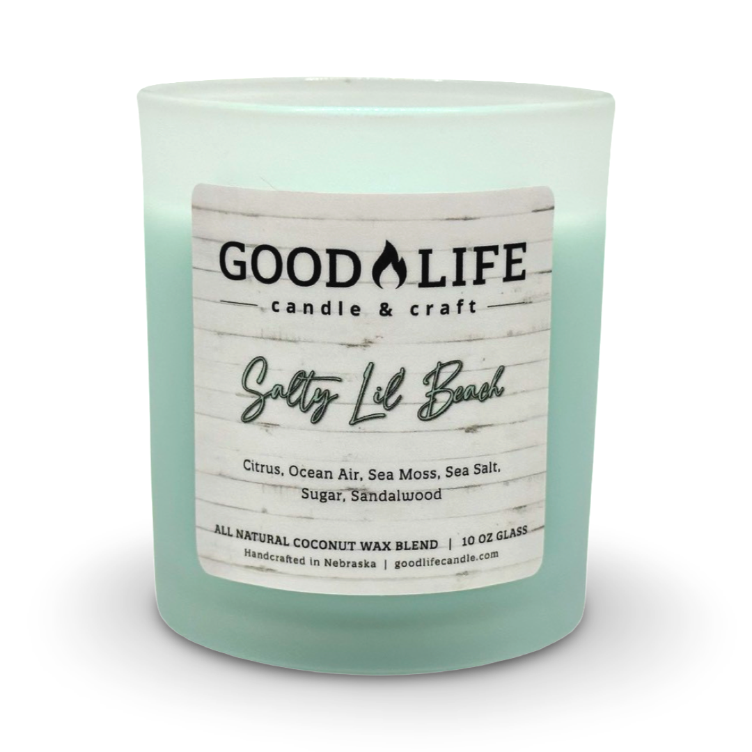 Salty Lil' Beach Scented Candle