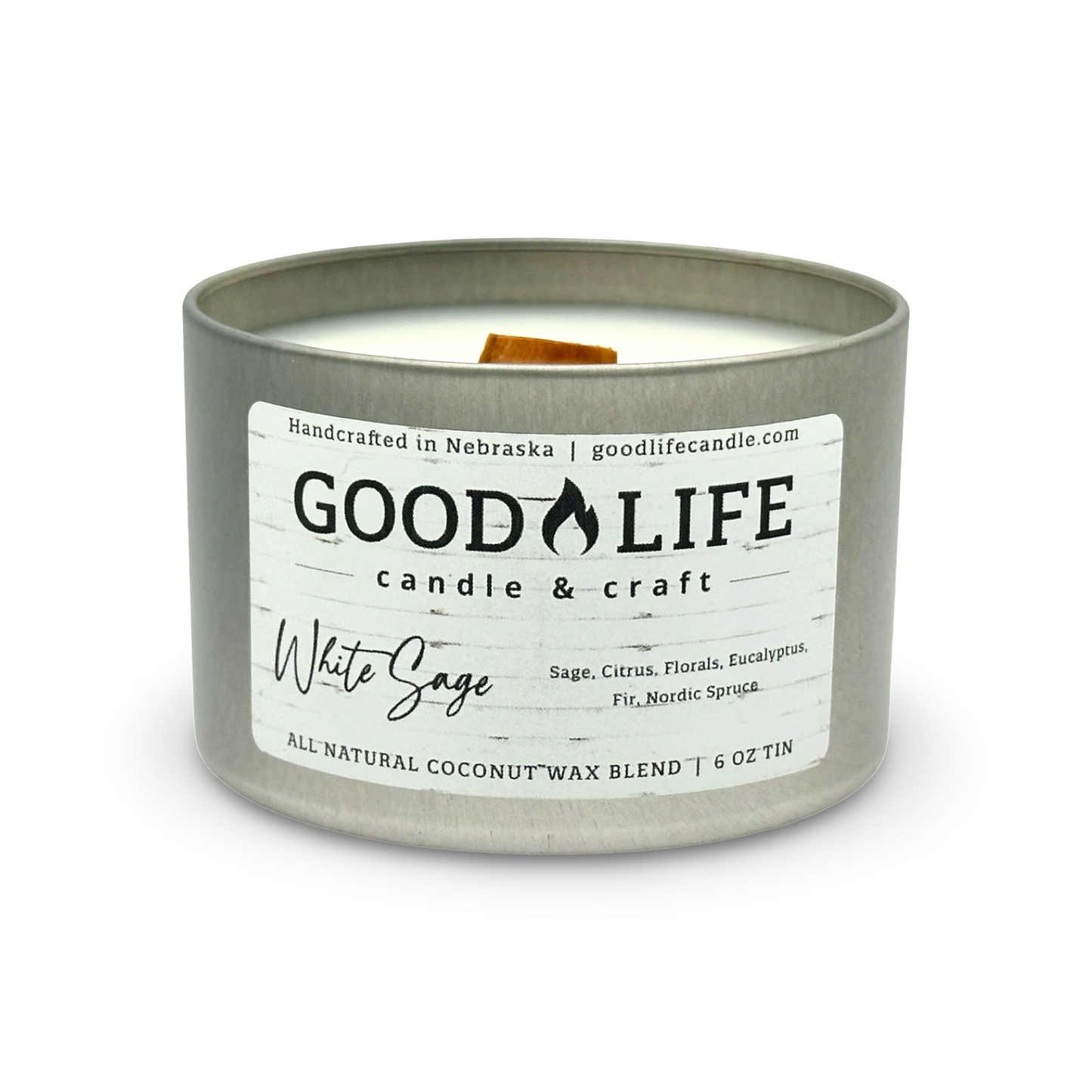 White Sage Scented Candle