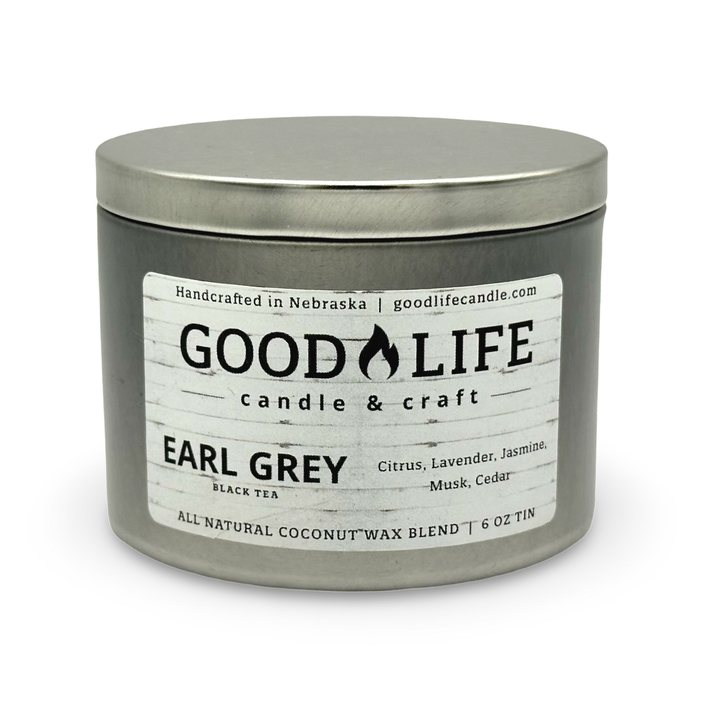 Earl Grey Black Tea Scented Candle