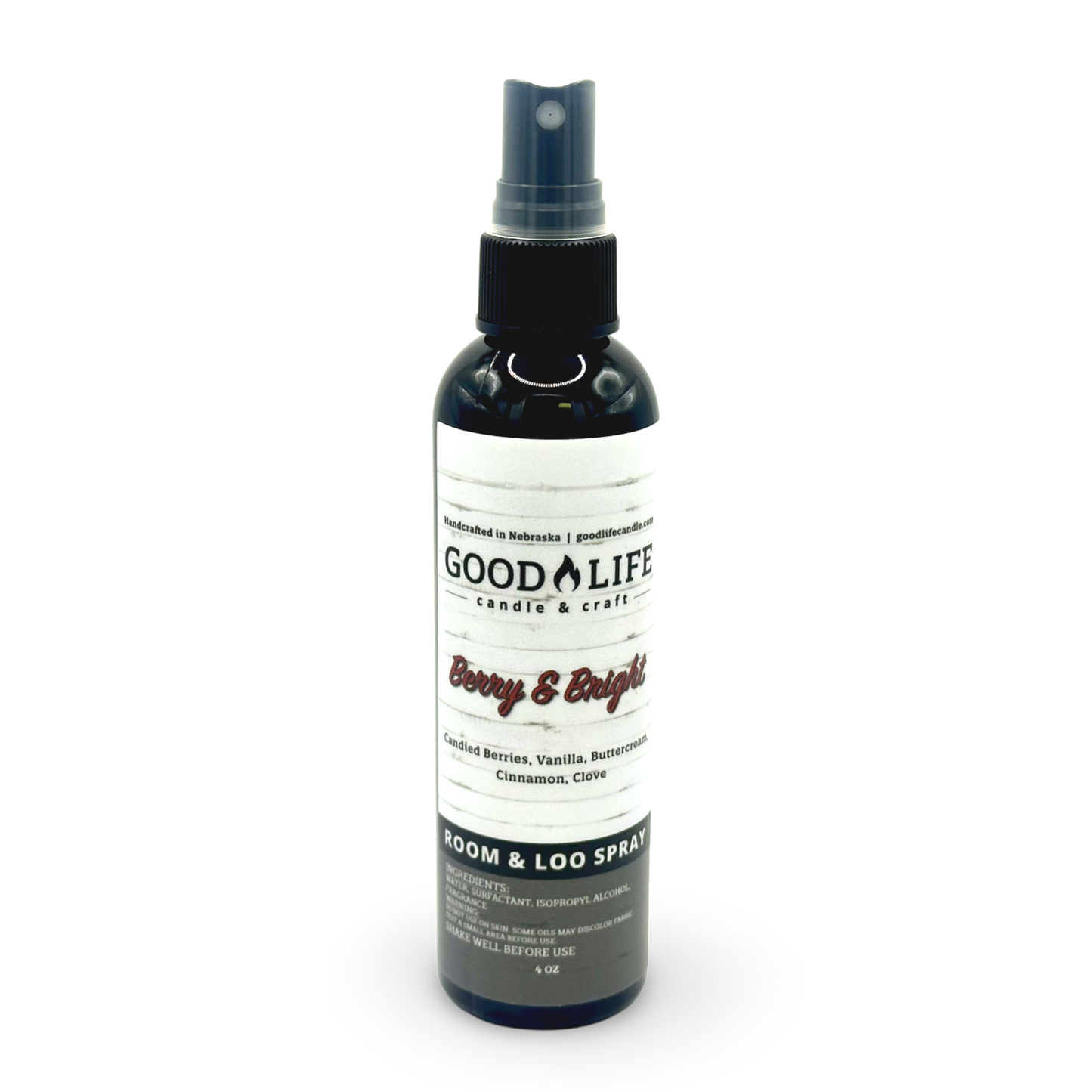 Berry & Bright Room & Loo Spray - 4 oz