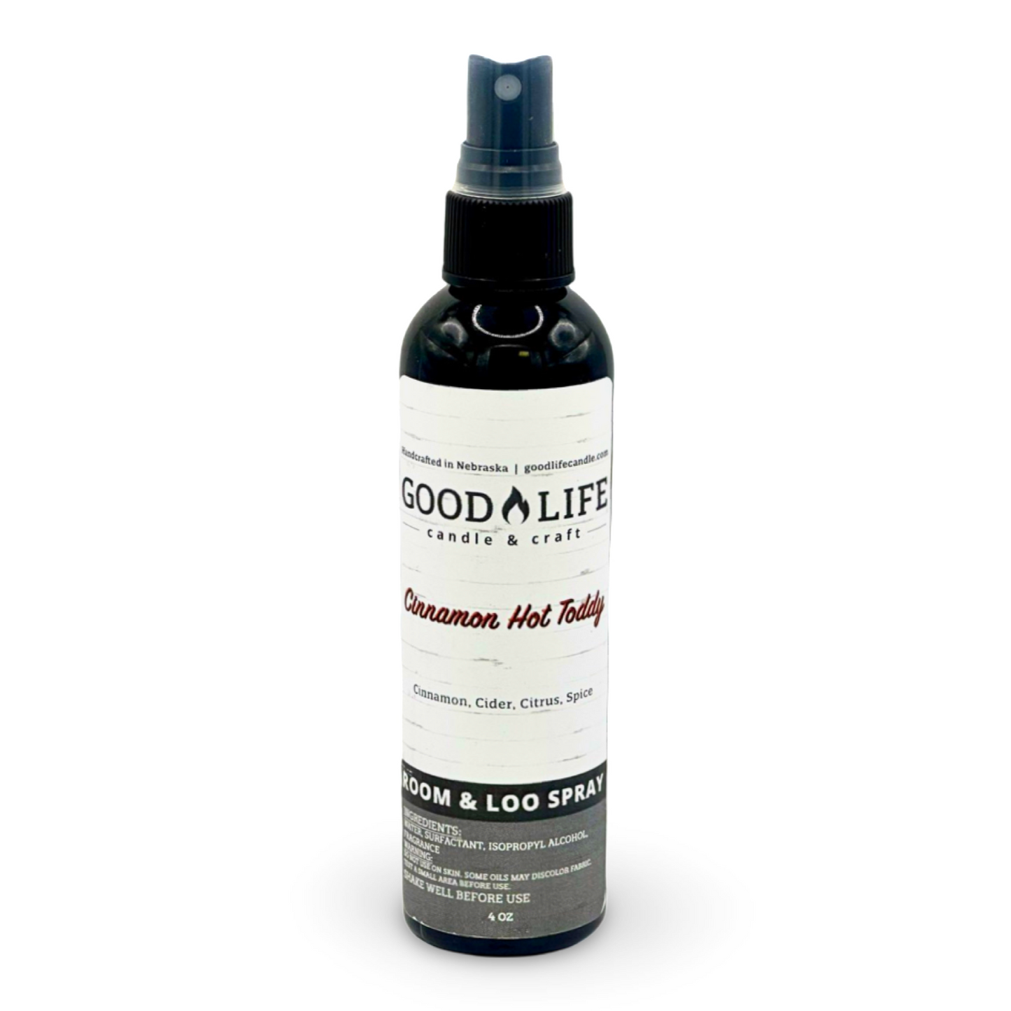 Cinnamon Hot Toddy Room & Loo Spray - 4 oz