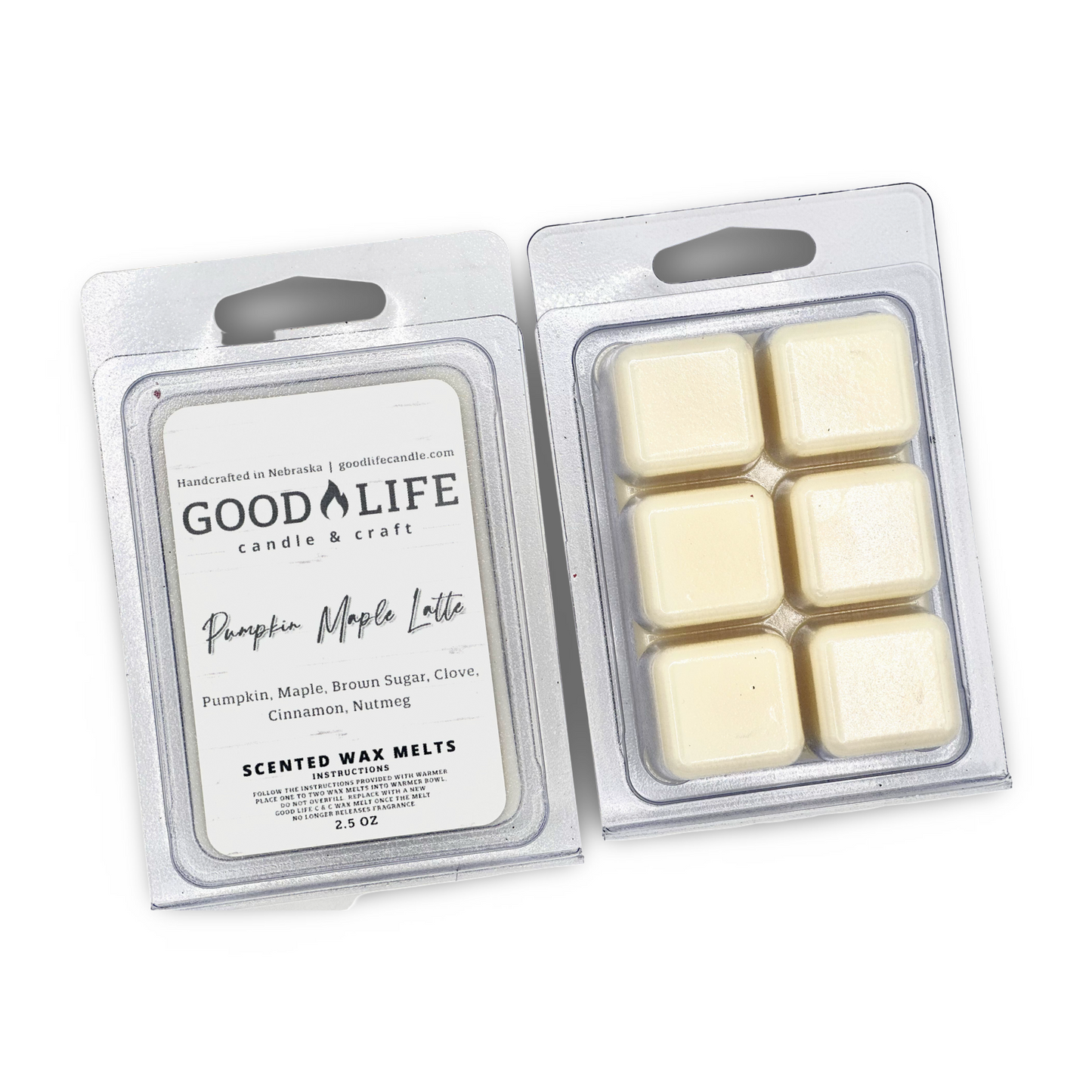 Pumpkin Maple Latte Scented Wax Melts